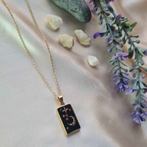 Alternative view of Crescent Moon Necklace