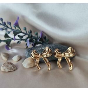 Alternative view of Gilded Ribbon Bow Set