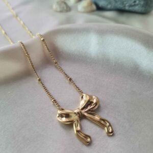 Love Knot-Bow Necklace