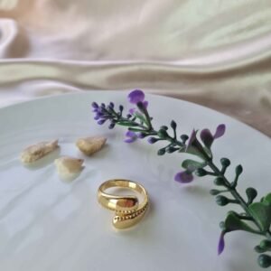 Alternative view of Golden Embrace Ring